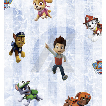 کاغذ دیواری اتاق کودک طرح سگ‌های نگهبان (PAW Patrol) کد GK456
